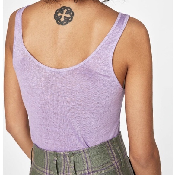 ZARA Strappy Linen Top - Picture 4 of 6